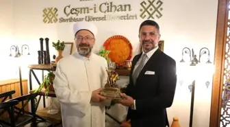 Diyanet İşleri Bakanı Prof. Dr. Ali Erbaş Sivrihisar'da ağırlandı