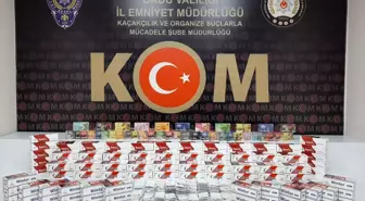 Ordu'da iş yerinin deposunda 7 milyon 900 boş makaron ele geçirildi