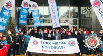 Türk Metal Sendikası, MESS'e siyah çelenk bıraktı