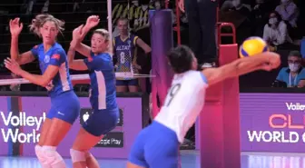 FIVB Kadınlar Dünya Kulüpler Şampiyonası: Minas Tenis Clube: 3 Altay Clup: 0