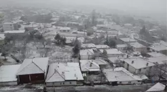 Bala'da kar yağışı etkili oldu