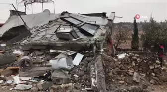 Bomba gibi patlayan mutfak tüpü evi yıktı
