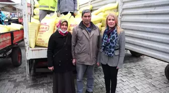 Denizli'de çiftçilere 100 ton gübre desteği