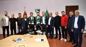 Denizlispor Kulübü, yapılan çalışmalar hakkında Milletvekili Özkan'a bilgi verdi