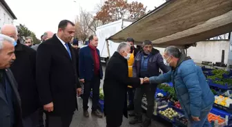 Başkan Büyükkılıç muhtarlar toplantısına Sarıoğlan ile devam etti