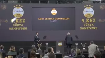 Dünya şampiyonu VakıfBank, basın mensuplarıyla buluştu