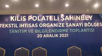 Polateli Şahinbey Tekstil İhtisas Organize Sanayi Bölgesi bilgilendirme toplantısı