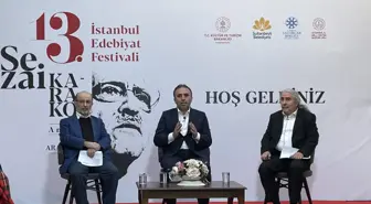 13. İstanbul Edebiyat Festivali'nin açılış oturumu düzenlendi