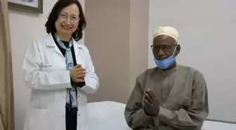 Afrikalı hasta şifayı Eskişehir'de buldu