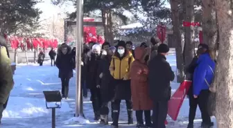 ERZURUM'DA, ALLAHUEKBER ŞEHİTLERİNİ ANDILAR