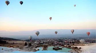 PAMUKKALE'DE YILBAŞI YOĞUNLUĞU