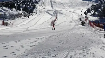 Ergan Dağı Kayak Merkezi'nde kayak sezonu hafta sonu açılıyor