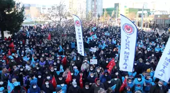 Arçelik işçilerinin de katıldığı eylemde metalciler MESS'in teklifini protesto etti