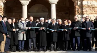 Enez Ayasofya Camisi'nin açılış töreni yapıldı