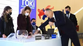 TOKİ konutları için kura çekildi