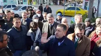 CHP'Lİ AĞBABA'DAN AKSARAY'DA ESNAF ZİYARETİ