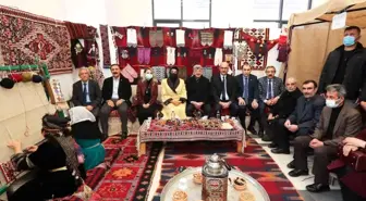 Ahilik sergisine katılanlar geçmişe yolculuk yaptı