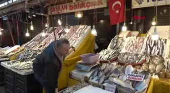 MERSİN'DE BALIK TEZGAHLARI DOLUP TAŞTI, FİYATLAR ARTMADI