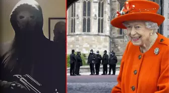 Kraliçe Elizabeth'i öldürmek için Windsor Kalesi'ne girmeye çalışan arbaletli suikastçının videosu ortaya çıktı