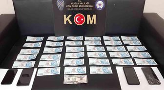 Milas'ta sahte para ele geçirildi, 4 kişi gözaltına alındı