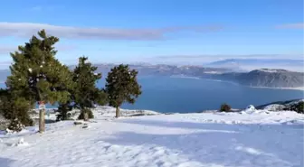 Son dakika haber... SALDA GÖLÜ'NDE KIŞ GÜZELLİĞİ