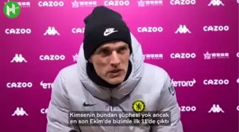 Tuchel ''Lukaku'nun bana veya benim herhangi bir sözüme ihtiyacı yok.''