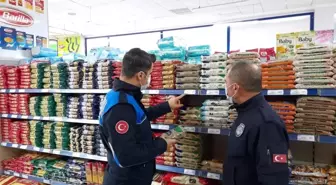 Zabıta zincir marketleri denetledi