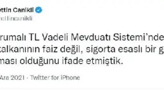 AK Parti'li Canikli: 'Örtülü faiz' değil, açık bir 'sigorta' işlemi