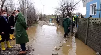 KIRKLARELİ - Taşkında evleri zarar görenlere ilk etapta 5 bin lira destek verilecek