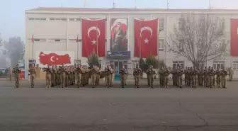 'Suriye Görev Gücü'nde görevli komandolar Batman'dan Suriye'ye uğurlandı