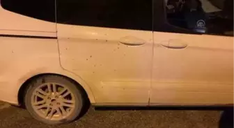 Av tüfeğiyle polis aracına ateş edildi