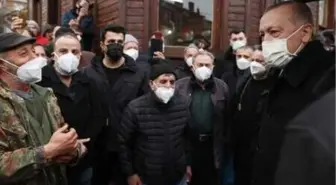 ERDOĞAN'DAN SARIYER'DE KIRAATHANE ZİYARETİ