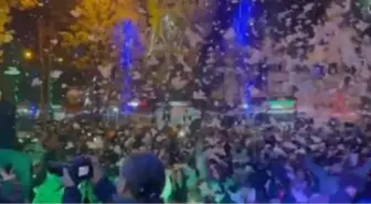 RİZE'DE KÖPÜK PARTİSİ VE HORON İLE YENİ YIL KUTLAMASI