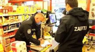 Turizm merkezi Kaş'ta zabıta ekiplerinden 'zincir market' denetimi