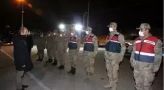 Vali Epcim, yeni yıl akşamı görev başındaki personelleri ziyaret etti