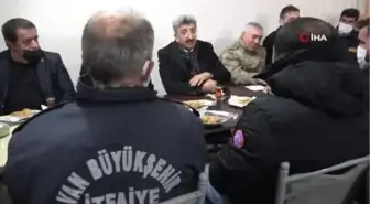 Van Valisi Bilmez, yeni yıla görev başında olan güvenlik güçleriyle girdi