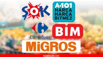 A101, BİM, ŞOK, çalışma saatleri! A101, BİM, ŞOK, Migros ve carrefour kaçta kapanıyor, kaçta açılıyor? Marketler kaça kadar açık, kaçta kapanıyor?