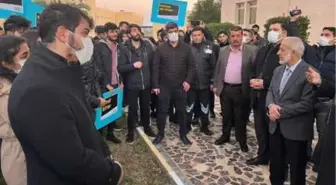 HARRAN ÜNİVERSİTESİ ÖĞRENCİLERİNDEN 'BÜTÜNLEME SINAVI' PROTESTOSU