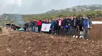 Yeni yılın ilk uçuşu Çardak'tan