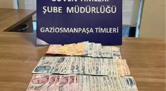 GAZİOSMANPAŞA'DA KUYUMCULARI SAHTE ALTINLA DOLANDIRAN ŞÜPHELİ KAMERADA