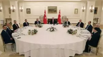 Cumhurbaşkanı Erdoğan, yasama, yürütme ve yargı temsilcileriyle görüştü