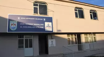 İznik'e bağlı Derbent Mahallesi'nde tezgâhların gelmesiyle yeniden başladı