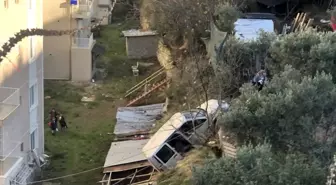 Son dakika: Kamyonet 50 metreden hobi bahçesine uçtu, yaşlı kadın hayatını kaybetti