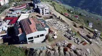 Doğu Karadeniz'in en büyük İl AFAD Yönetim Merkezinin yapımı sürüyor