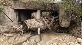 Hasar gören menfez yenilendi