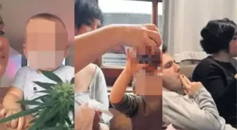 Korkunç iddia! Emlak kralının kızı çocuğuna kenevir koklatıp, alkol mü içiriyor?