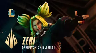 League of Legends'in yeni şampiyonu: Zaun'un kıvılcımı, Zeri!