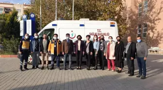 Söke Sağlık Hizmetleri MYO'ya eğitim amaçlı ambulans desteği sağlandı