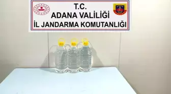 Adana'da 138,5 litre sahte alkol ele geçirildi