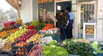 Araban'da zabıtadan etiket denetimi